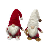 Decoris Polyester Gnome 45cm - Red/White
